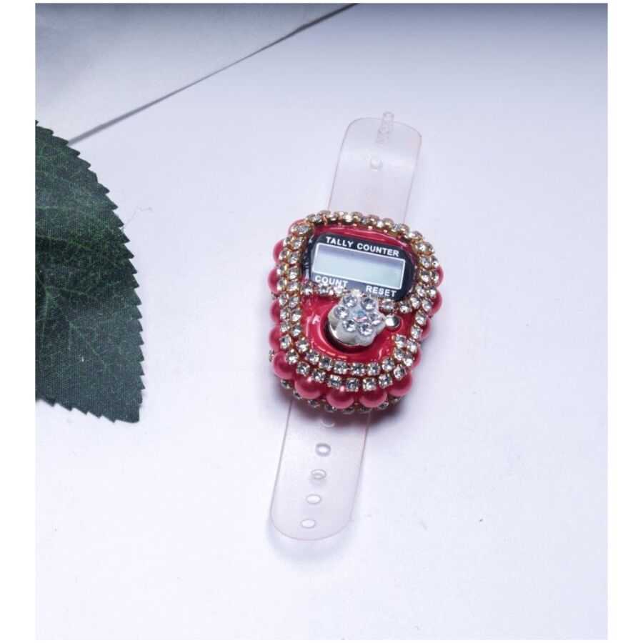 Luxury Gifts 99 Glass Beads Prayer Tasbeeh with Digital Tally Counter - Image 10